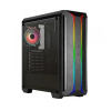 Gabinete Gamer RGB 3 coolers Sin Fuente NAXIDO NX-M8883